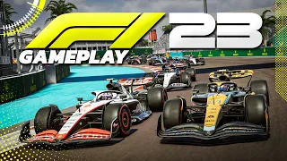 F1 23 Gameplay! RELEASE DATE, RED FLAGS, NEW HANDLING, 35% RACES & F1 WORLD!