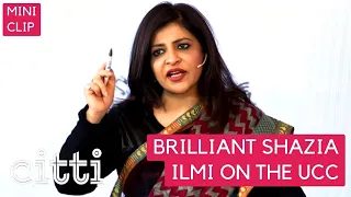 “The same rules should apply to Muslims in India." Shazia Ilmi on The Uniform Civil Code