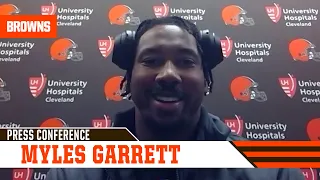 Myles Garrett postgame press conference vs. Cowboys | Cleveland Browns