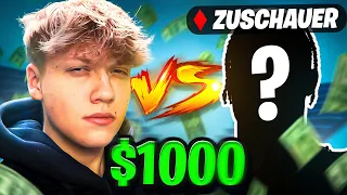 ICH Habe um 1000€ gegen meine ZUSCHAUER gespielt..! 💸🔥