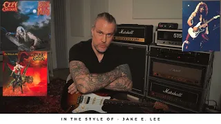 In The Style of - JAKE E. LEE