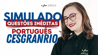 CESGRANRIO - SIMULADO de PORTUGUÊS - Resolução de QUESTÕES INÉDITAS - Professora Ariane Budke