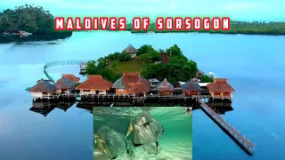 MALDIVES OF SORSOGON Bicol part1 | Isla de blas | fish sanctuary | cenamotovlog