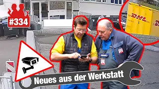 Kamera zeigt: DHL-Fahrer zerstört BMW-Heck! | Wieder 92 (!) Einträge im 5er-BMW-Fehlerspeicher!