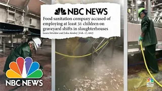 Sanitation company accused of using migrant children for dangerous jobs