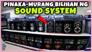 BODEGA SA QUIAPO NA BILIHAN NG PINAKA-MURANG SOUND SYSTEM, SPEAKERS, AMPLIFIERS, ATBP. | PT 2