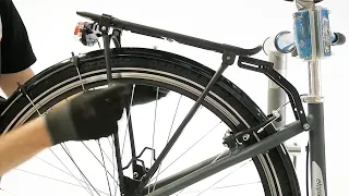 How to change the pannier rack on your bike ?
