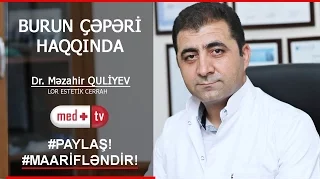 BURUN CEPERI HAQQINDA - DR. Mezahir QULIYEV LOR Estetik Cerrah