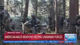 American-made weapons helping Ukraine troops | Morning in America