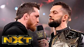 Finn Bálor “presents” the NXT Match of the Year Award to Kyle O’Reilly: WWE NXT, Dec. 30, 2020