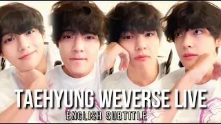 [ENG SUB] Taehyung Weverse Live Full "Hello" 230307 #bts #taehyung #weverselive #v #taetae #btslive