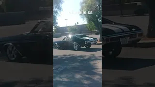 chevy chevelle #ss #exhaust sound #leaving car show