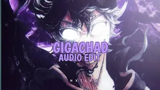 GIGACHAD Theme Song Phonk Remix | Edit Audio