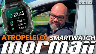 Smartwatch Mormaii - Completo e Ainda Passei por Cima com o Carro, Será que Aguentou?