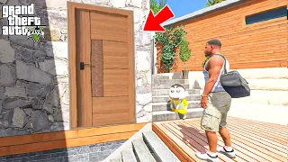 Shinchan and Franklin Found Most Biggest Secret Door Inside Franklin's House in GTA 5!