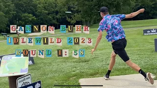 CADDIE CAM: Gannon Buhr - Round 1 - Idlewild 2023