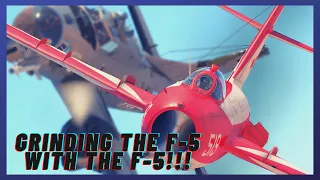 War Thunder | [Grinding F-5 with F-5] Shenyang F-5 SIM!!!