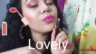 swatches de labiales Armand Dupree perfect stay