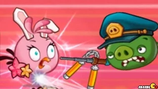 Angry Birds Fight! RPG Puzzle - Impossible Level INVADE DR. PIG'S LAB!