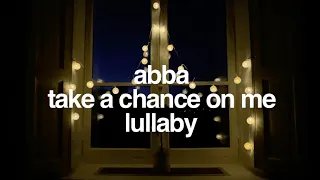 ABBA Lullaby - Take a Chance On Me | Baby Music To Sleep | Relaxing Lullaby