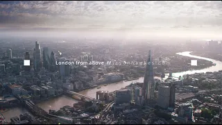 Helicopter aerial footage showreel of London. 2020 / 2021