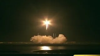 SpaceX Falcon 9 Rocket Launches to International Space Station