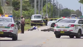 2 motorcyclists hospitalized after crash in southwest Miami-Dade