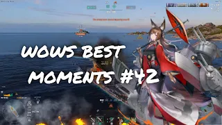 World of Warships Best Moments #42 Kii Edition