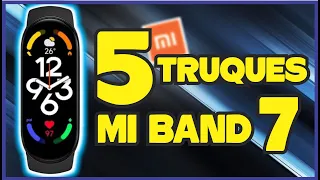 5 TRUQUES INCRÍVEIS PARA MI BAND 7 | Dicas e Truques