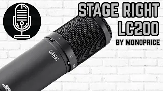 Stage Right LC200 Multi-Pattern Condenser Microphone By Monoprice - Test / Review