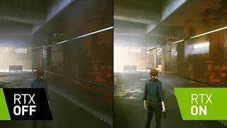 Control - RTX ON vs RTX OFF Comparison - Real Time Ray Tracing - Max Settings - 4k