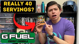 Are there really 40 Servings in a GFUEL Tub?