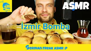 ASMR eating NUTELLA BOMBS (German ASMR, English subtitles) - GFASMR