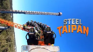 Steel Taipan Tailwhip 360 ° WORLDS FIRST SPINNING SEATS POV (2021) - Dreamworld Australia