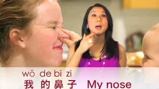 Learn Body Parts in Mandarin Chinese! Head, eyes, nose, mouth, etc.❤Learn Chinese with Emma