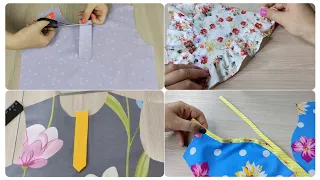 4 Unique Dress/Blouse Neck Sewing Techniques