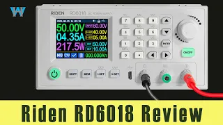 Riden RD6018 Programmable 60V 18A 1080W Buck Converter | WattHour