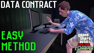 GTA 5 Online - The Data Contract Finale | EASY Solo Method (Los Santos Tuners DLC)