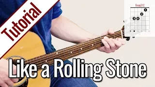 Bob Dylan - Like a Rolling Stone | Gitarre Lernen Deutsch