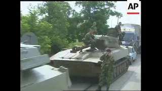 YUGOSLAVIA: KOSOVO: RUSSIAN SUPPLY CONVOY ARRIVES