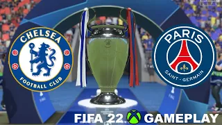 Chelsea v PSG | FIFA 22 Gameplay | UEFA Champions League Final | XboX Series X | Latest Line-Ups