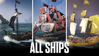 All 10 Ships in Skull and Bones