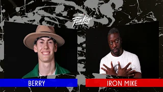 SNIPES FUNKIN STYLEZ 2018 - POPPING HALF FINAL - BERRY vs. IRON MIKE