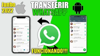 Como Transferir Conversas do Whatsapp do Android para iPhone | Único que Funciona *Não é Clik bait*
