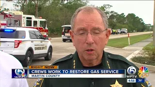 Gas leak forces school evacuation in Martin County