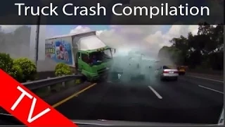 #7 Страшные дтп грузовиков на регистратор 2015 ||  truck accident compilation 2015