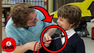 Kid Being Treated Like A Dog! | Just For Laughs Gags