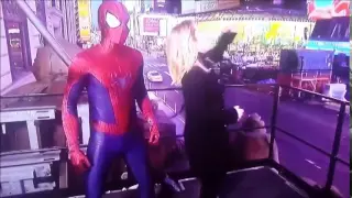 Spiderman Drops Good Morning America Reporter 12/29/13