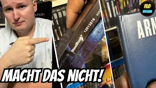 Da habe ich Fehler gemacht | So vermeidet ihr diese Fehler bei euren Mediabooks und Steelbooks!