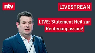 LIVE: Statement Heil zur Rentenanpassung